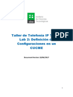 Configuraciones CUCME