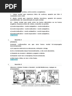 Exercícios Sobre Verbo