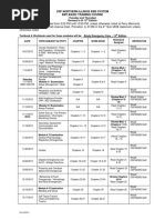 EMT Basic Training Course Schedule