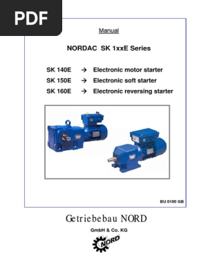 Motor Starter Nord Pdf Rectifier Switch