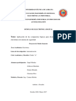 Circuito Electrónico de Alarma de Seguridad