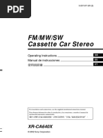 Sony - Xrca640x Manual Español