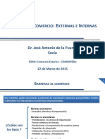 Barreras Al Comercio Exterior. Externas e Internas PDF