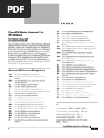 Cisco IOS Master Command List