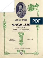Angelus (Canción) (Canto y Piano) Luis A Calvo