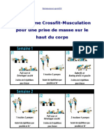 Programme Crossfit Musculation PDF