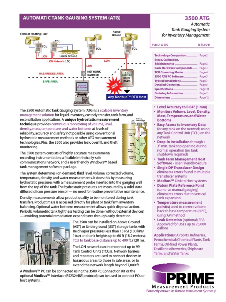 Tank Gauging Manual Pdf – Tank Level Gauging System – KMFU