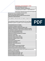 Lista de Seguridad Ind., Salud (Ocupacional, y Afines (Cds y Libros)