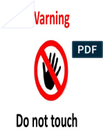 Do Not Touch