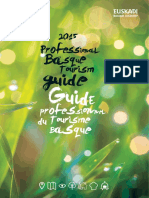 2015 Professional Basque Tourism Guide