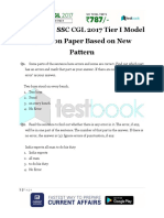 Live Leak - SSC CGL 2017 Tier I Model Question Paper Based On New Pattern