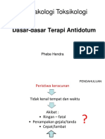  Terapi Antidot