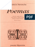 Friedrich Nietzsche - Poemas Edición Bilingüe