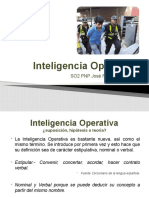 Inteligencia Operativa en La PNP