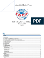 IWCF Drilling Well Control Syllabus - Level 3 and 4