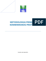 Metodologija Primjene Kombiniranog Pristupa Lipanj 2015