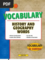 Download Vocabulary History and Geography Words by Sebastian Hawker SN35358018 doc pdf