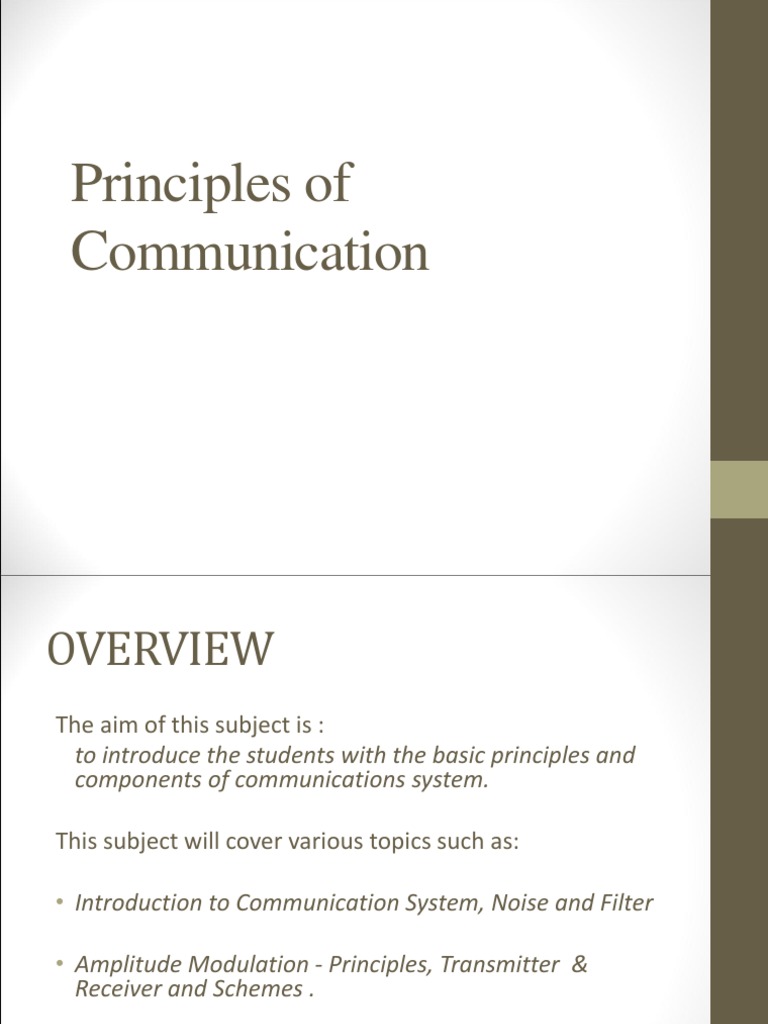 Chapter 1 Introduction To Electronic Communication PDF Modulation Decibel