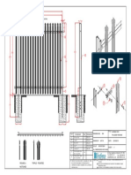 FF2400MM PALISADE FENCING PANEL-Model PDF