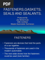 (2ed86710 3b4f 4bc1 8799 504c7406e82a) Fasteners, Gaskets, Seals and Sealants