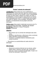 Projeto Animais de Estimação