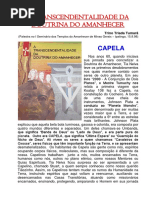 Doutrina a Transcendentalidade Da