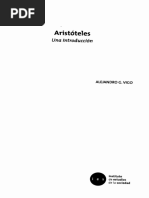 Aristoteles: Una Introducción. de Alejandro G. Vigo