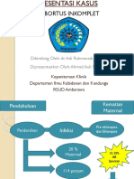 PPT Abortus Inkomplete