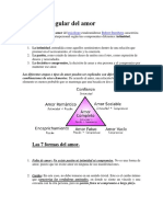 Teoría triangular del amor: pasión, intimidad y compromiso