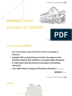 HS - DesignPF International - School of Design - Admission en 2016