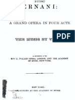 Texto Opera Ernani by Verdi