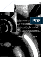 Santiago Redondo Illescas Manual para Tratamiento Psicologico de Los Delincuentes 2008 PDF
