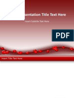 m62 Blood Cell Powerpoint 2007 Template