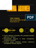 03 Trauma Abdomen - Dr. Tomy Lesmana