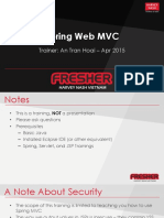 HNVN TR 07040 SpringWebMVC Part1 CoursePresentation