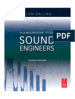 Handbook For Sound Engineers