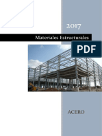 Materiales Estructurales - Acero