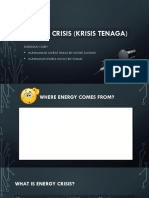 Energy Crisis (Krisis Tenaga)