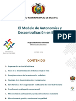 1.modelo de Autonomia y Descentralizacion Boliviano