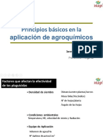 Principios Basicos en La Aplicacion de Agroquimicos (Quinones)