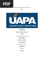 Tarea #4 de Sociología de la educación.docx