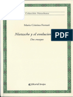 Nietzsche y El Evolucionismo (Fornari)