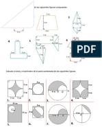 Perímetros y Áreas de Figuras Compuestas