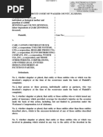 Wrongful Death Lawsuit Against Carl Cannon Dealership