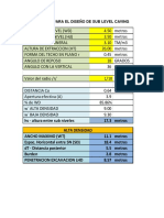 Medidas Para El Diseño de Sub Level Caving