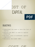 Cost of Capital