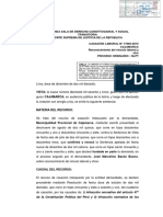 Corte Suprema analiza infracción normativa en caso de reconocimiento de vínculo laboral