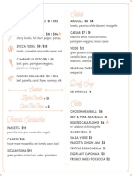 The Sosta - Menu Board - Final