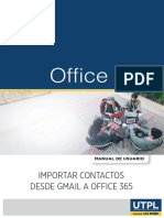 Import Ar Contact Os Gmail Office 365