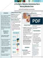 Medication 5 Rights Poster